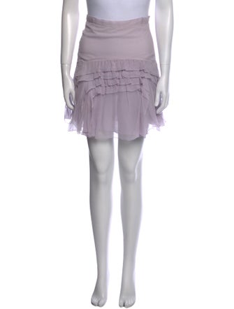 Bally Silk Mini Skirt