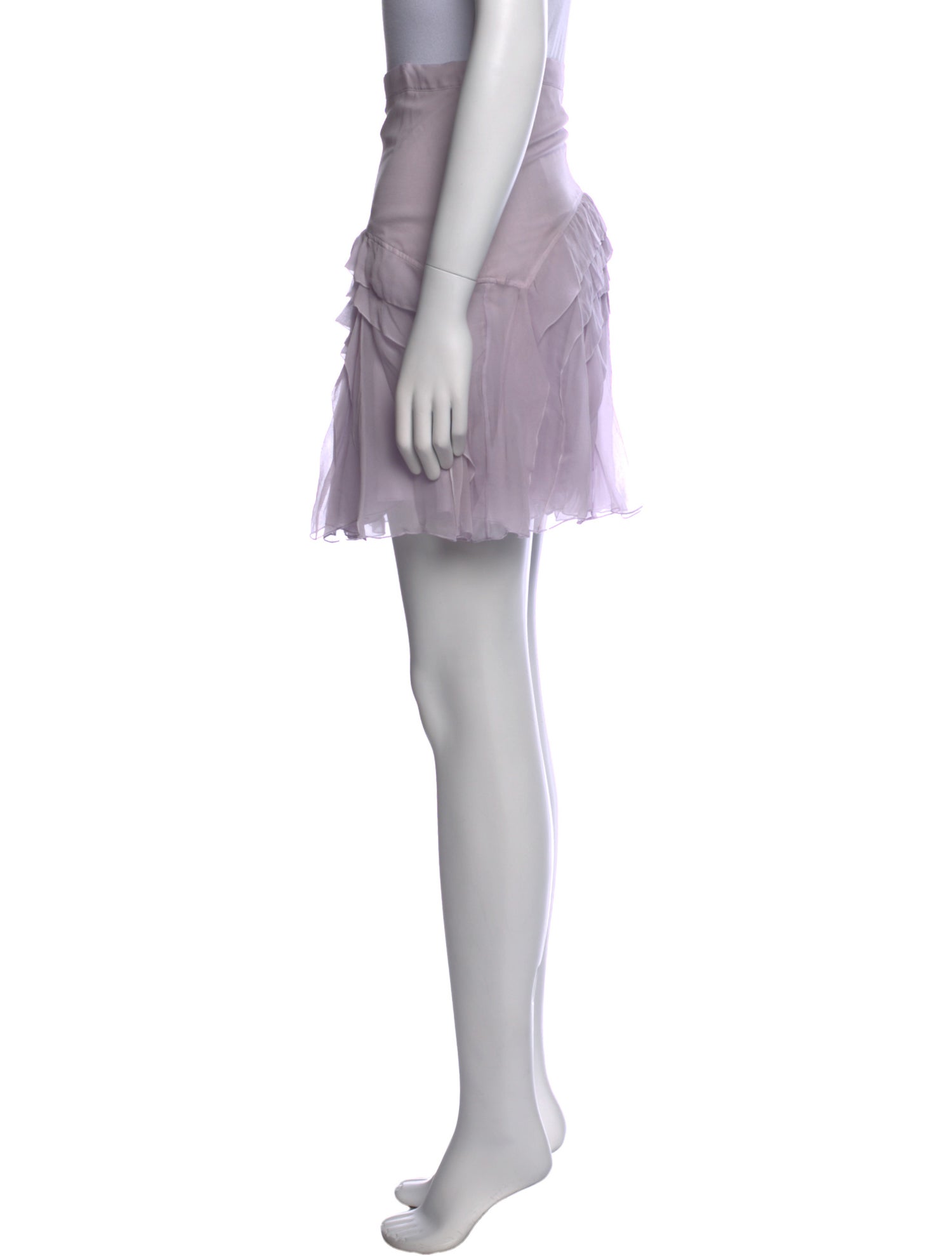 Bally Silk Mini Skirt