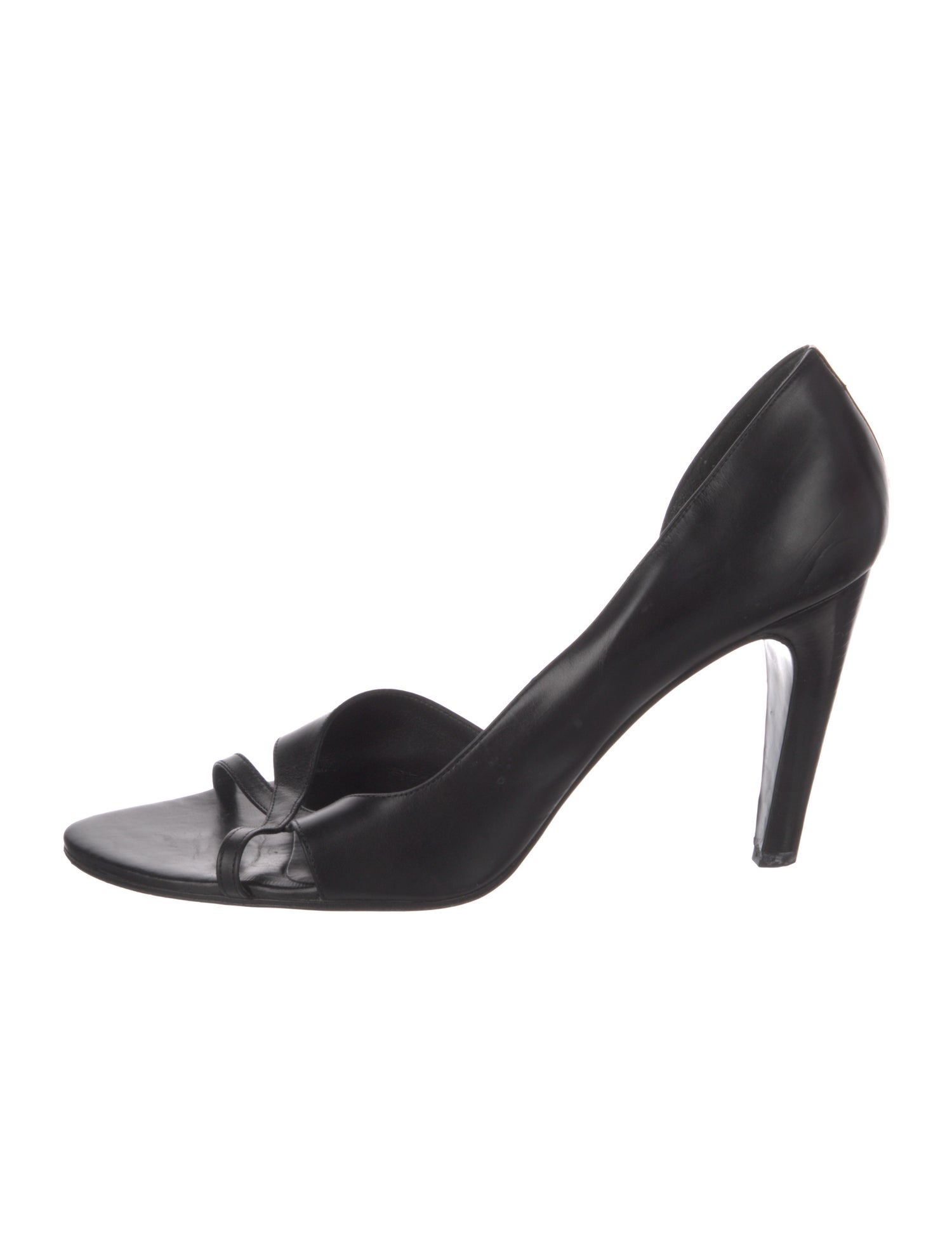 Bally Leather D'Orsay Pumps