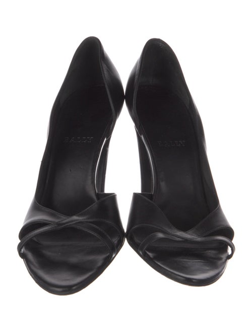 Bally Leather D'Orsay Pumps