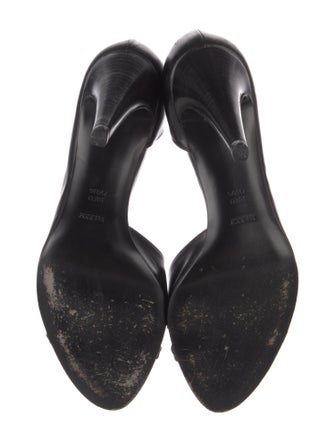 Bally Leather D'Orsay Pumps