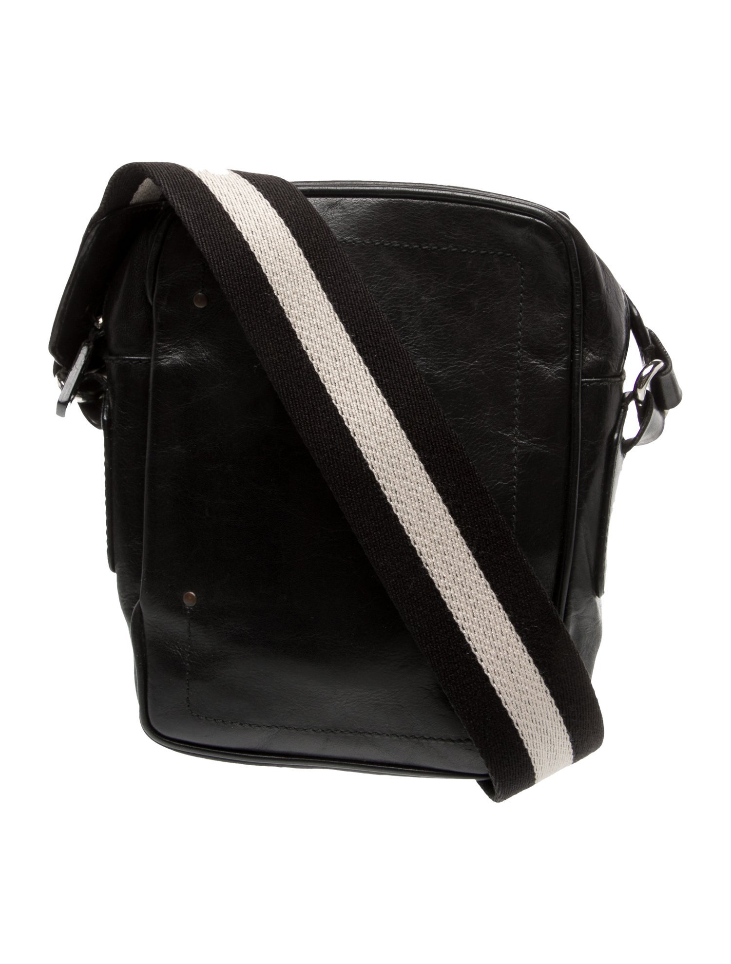 Bally Leather Messenger Bag