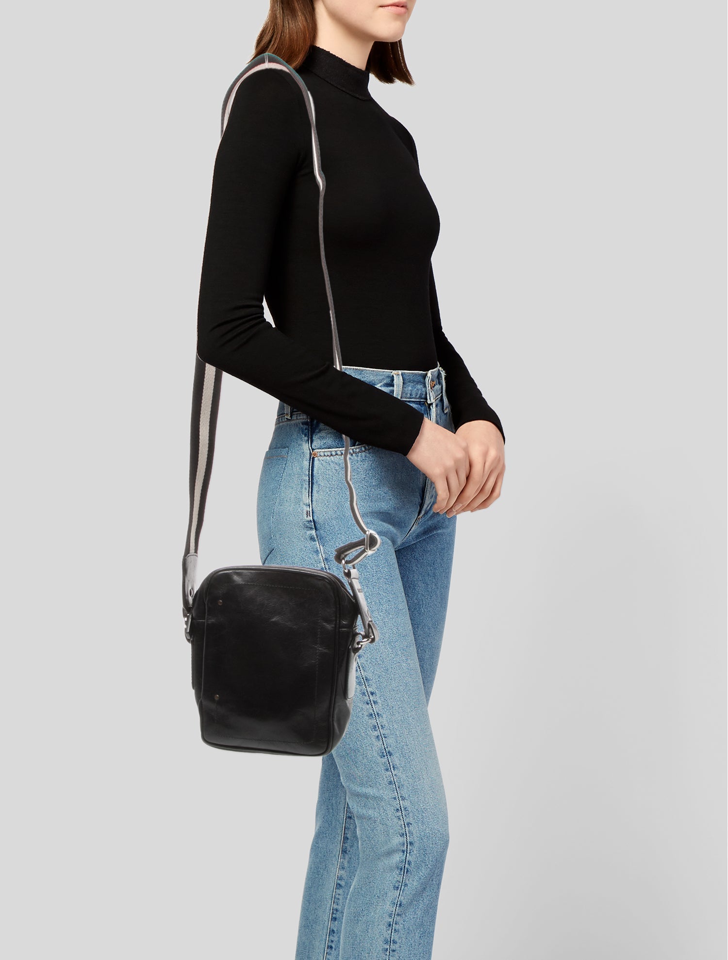 Bally Leather Messenger Bag