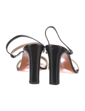 Bally Leather Slingback Sandals
