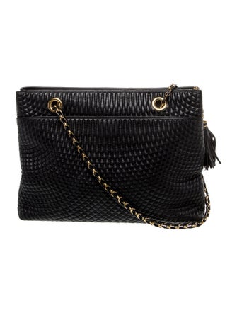 Bally Leather Top Handle Bag