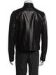 Bally Lamb Leather Moto Jacket
