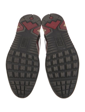 Bally Leather Printed Sneakers