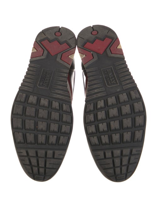 Bally Leather Printed Sneakers