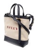 Bally Canvas Top Handle Bag
