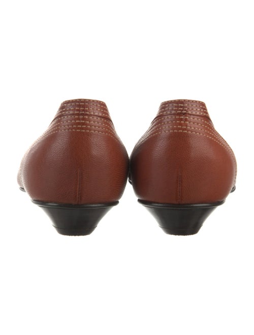 Bally Leather Ballet Flats
