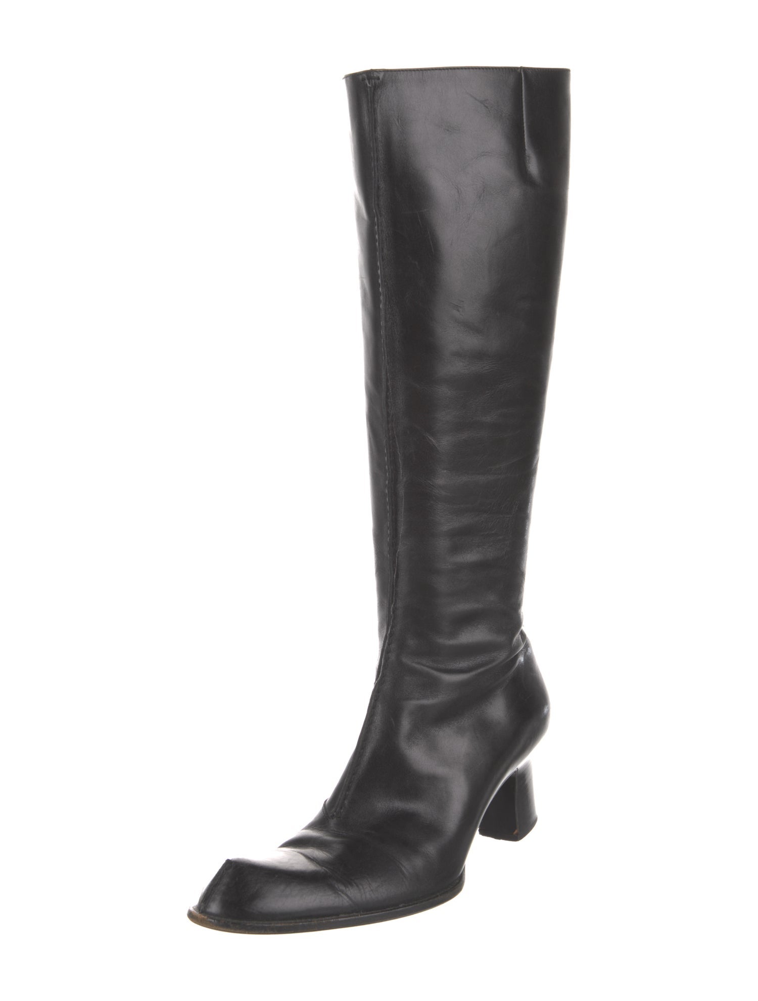 Bally Leather Riding Boots
