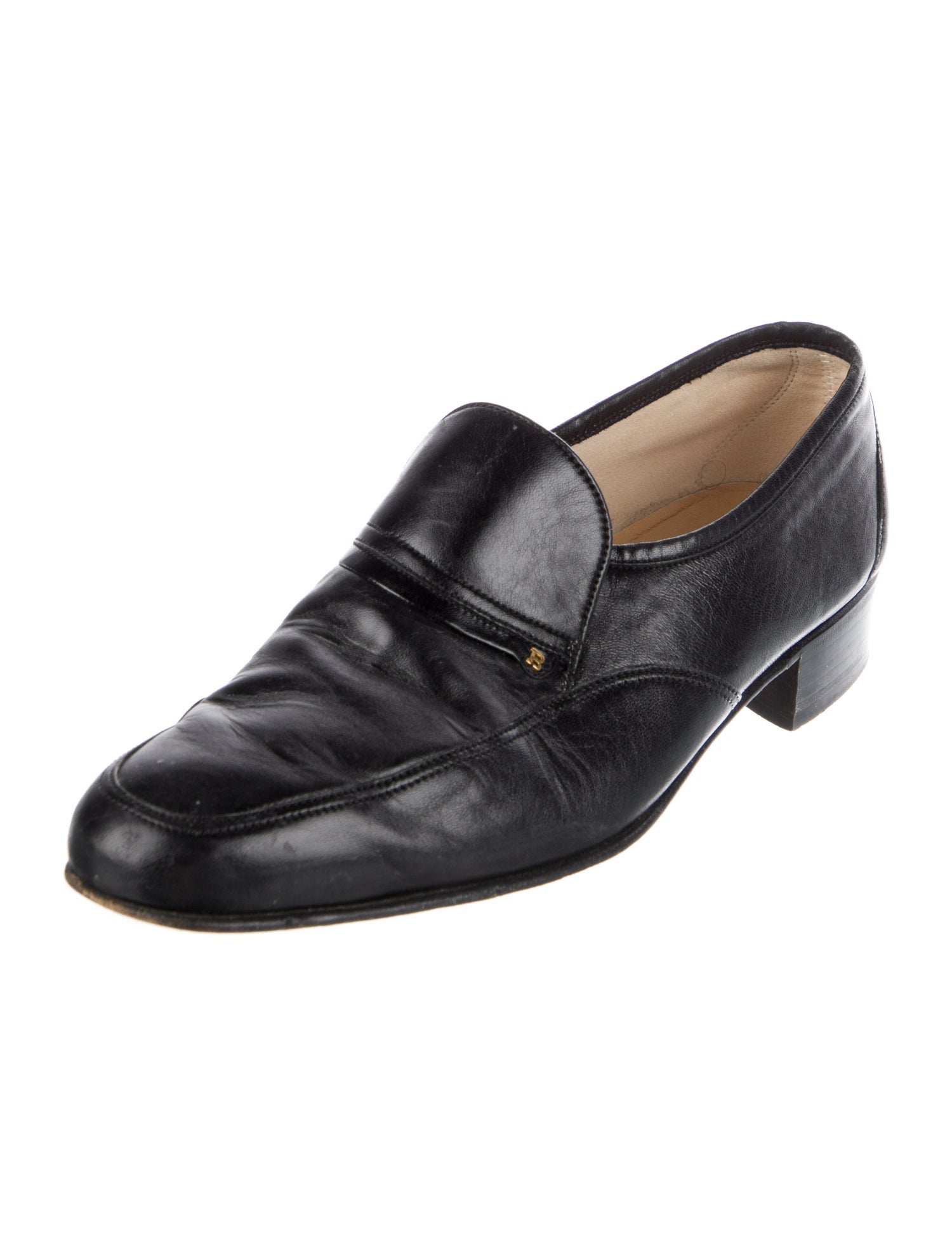 Bally Leather Dress Loafers