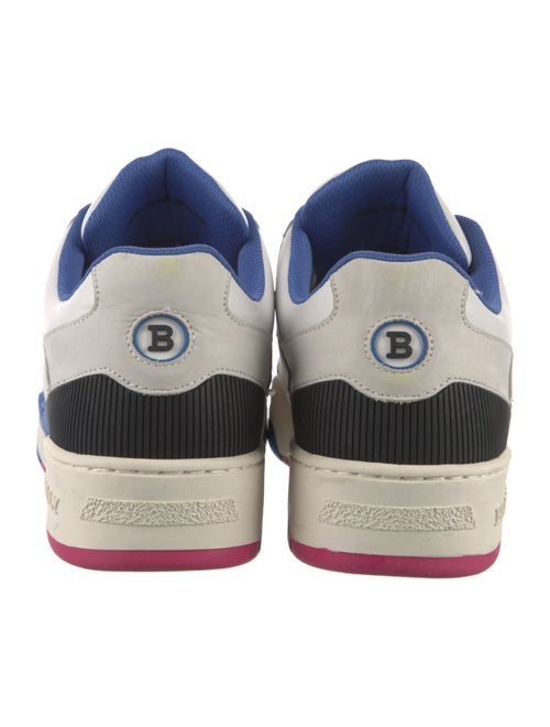 Bally Leather Printed Athletic Sneakers