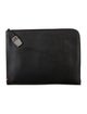 Bally Leather Zip-Up Laptop Case
