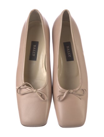 Bally Leather Ballet Flats