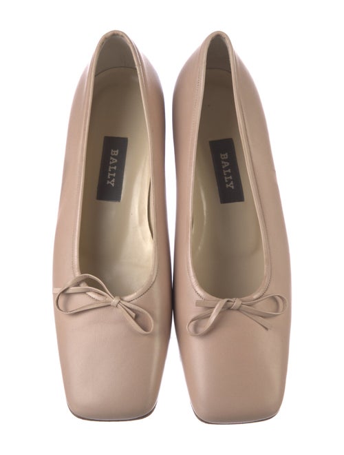 Bally Leather Ballet Flats