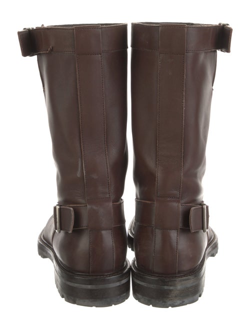 Bally Leather Moto Boots