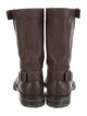 Bally Leather Moto Boots