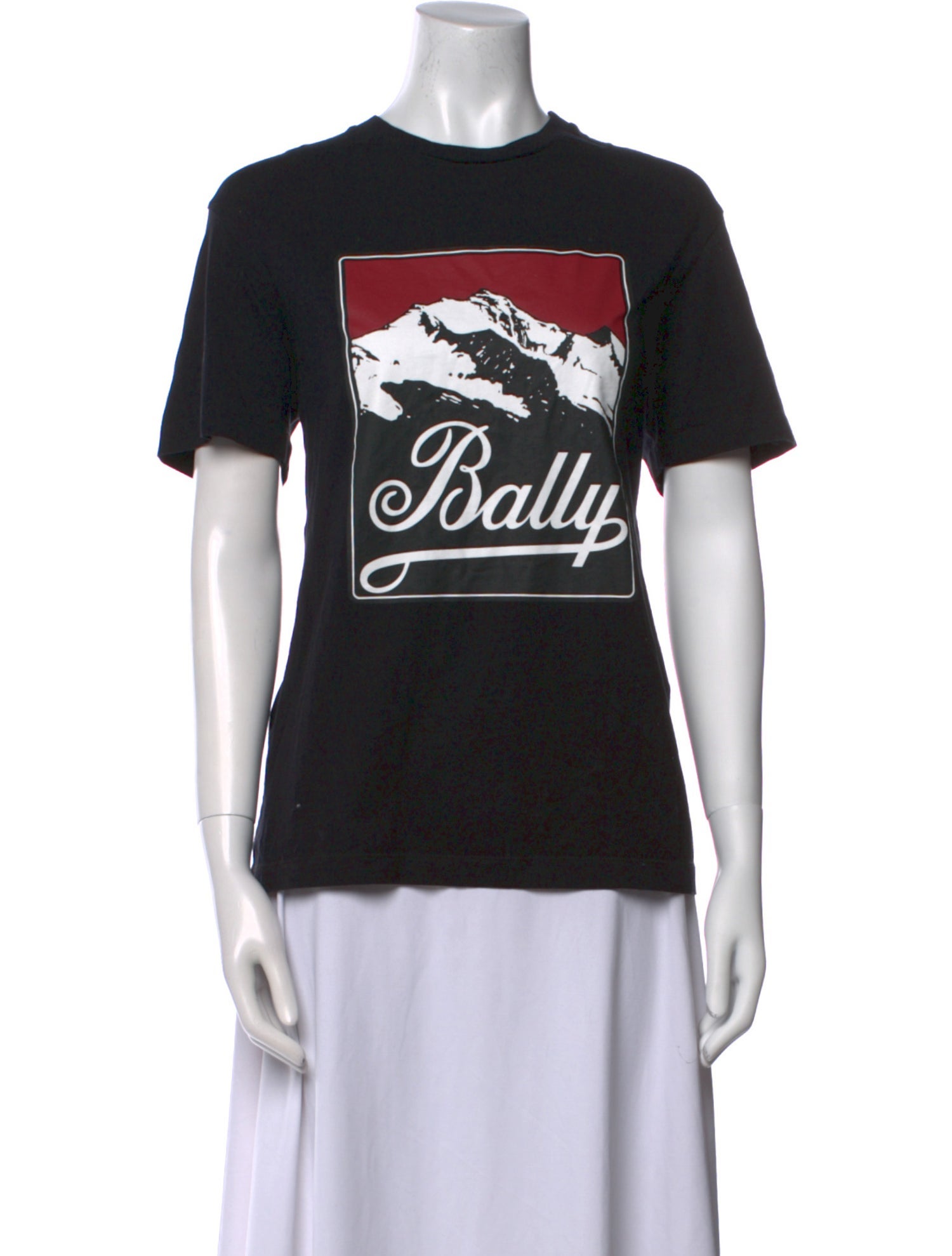 Bally Graphic Print Crew Neck T-Shirt