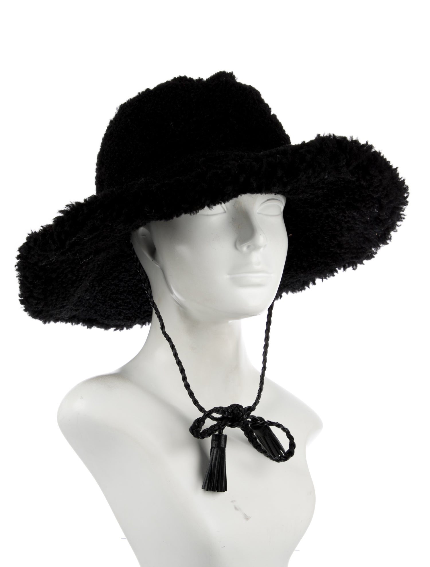 Bally Shearling Cowboy Hat