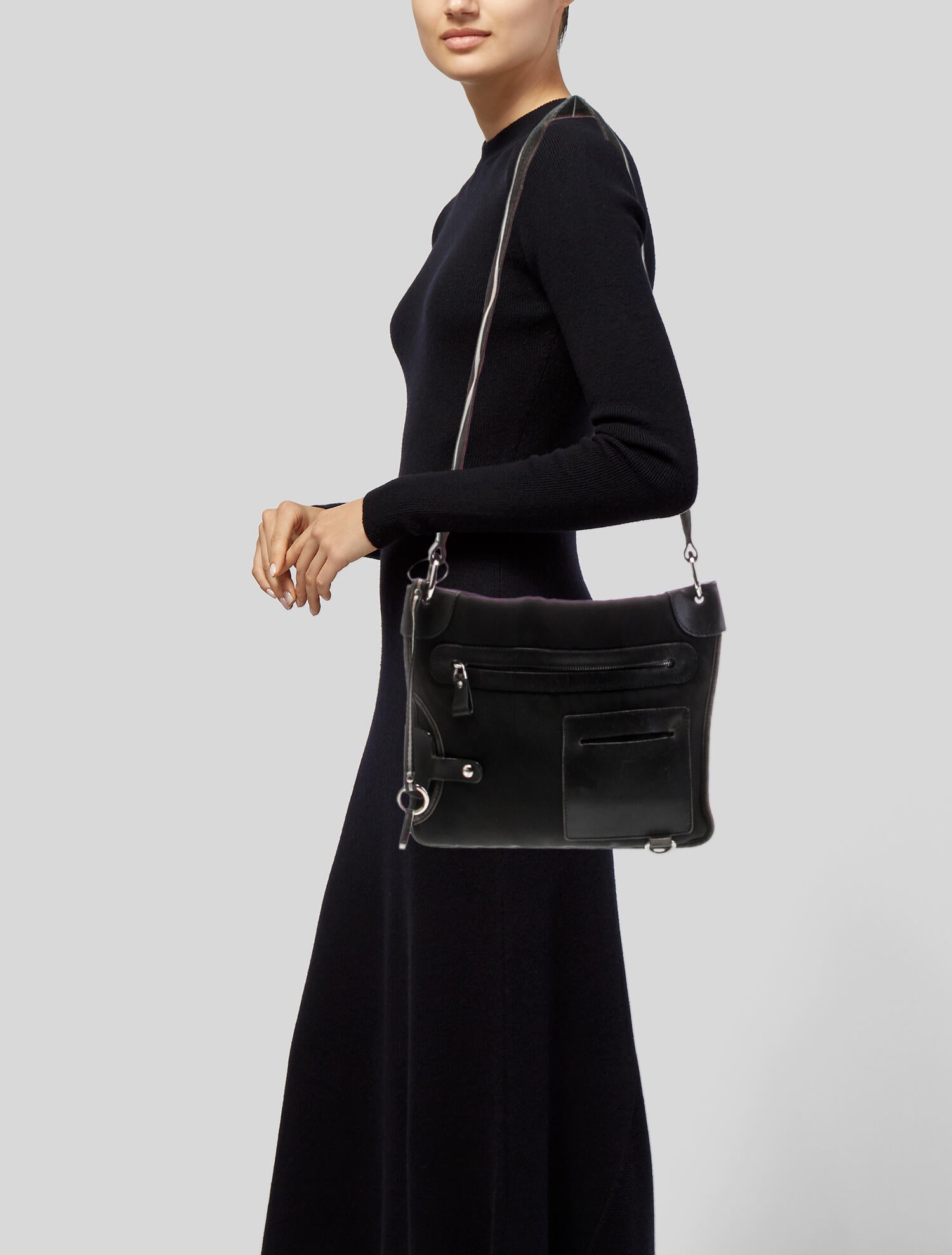 Bally Nylon Messenger Bag