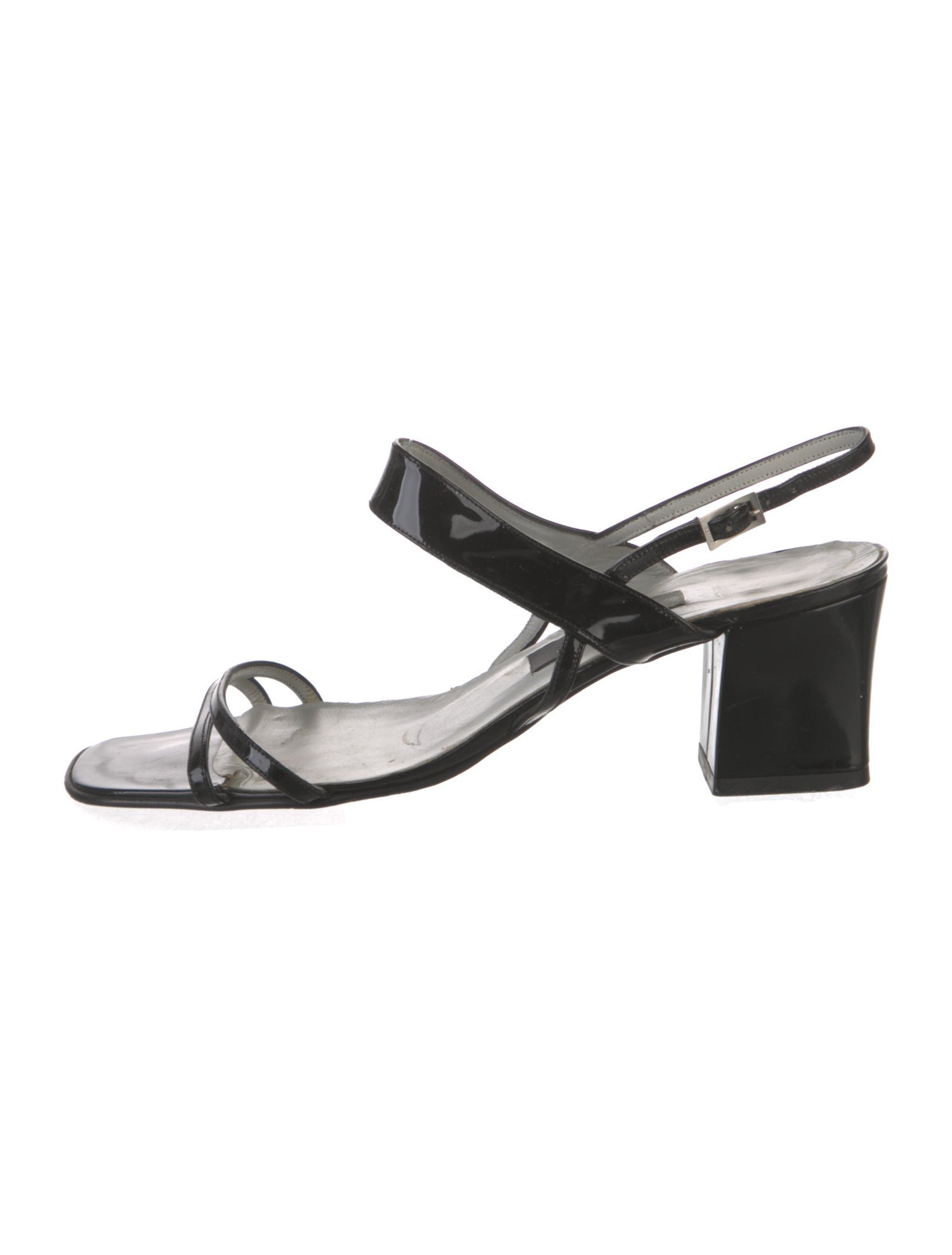 Bally Patent Leather Slingback Sandals