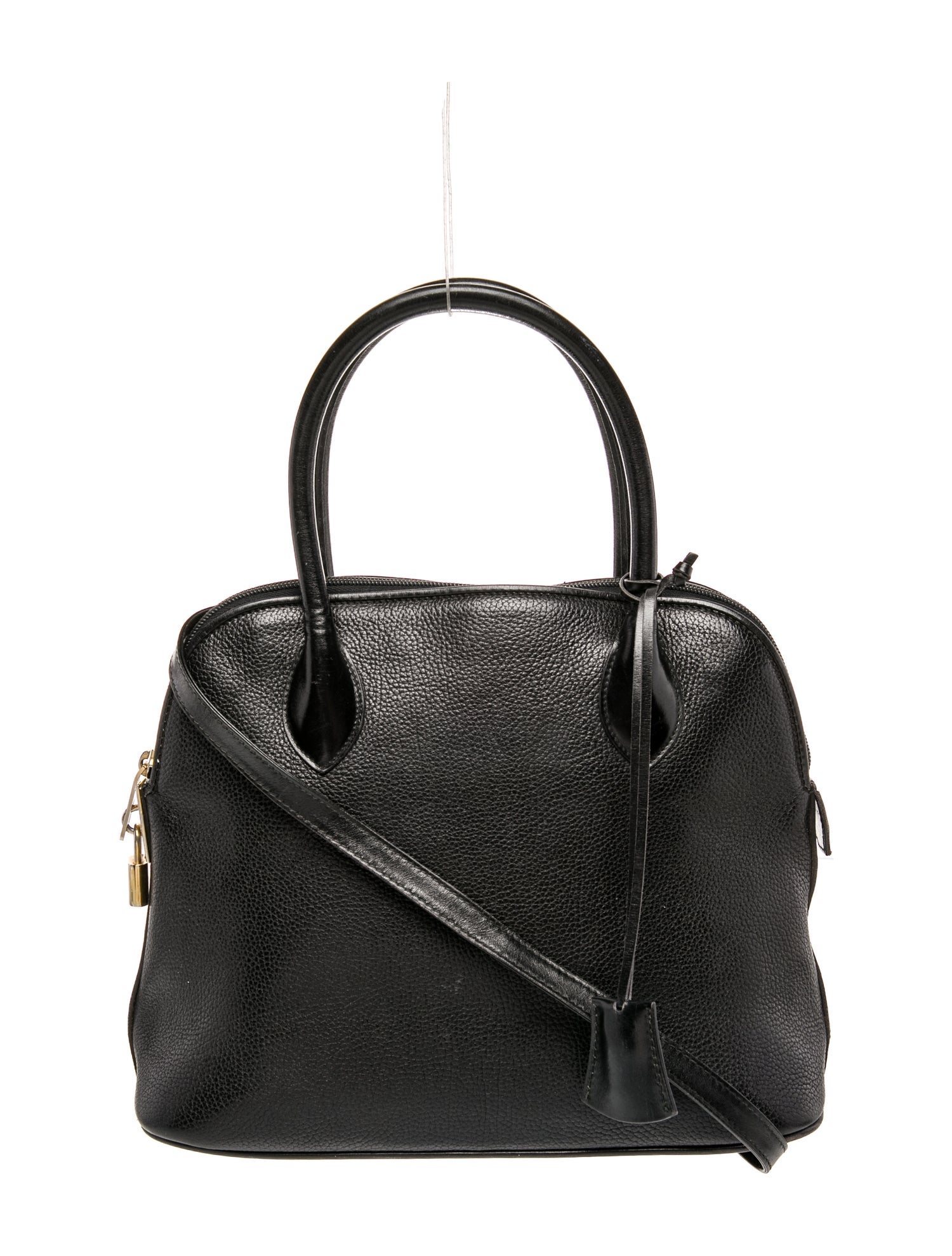 Bally Leather Top Handle Bag