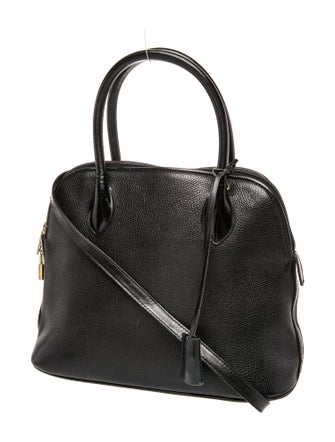 Bally Leather Top Handle Bag