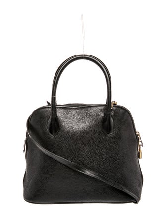 Bally Leather Top Handle Bag