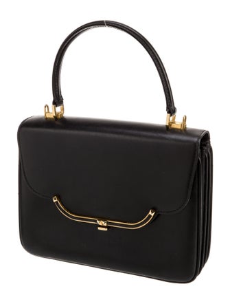 Bally Leather Top Handle Bag