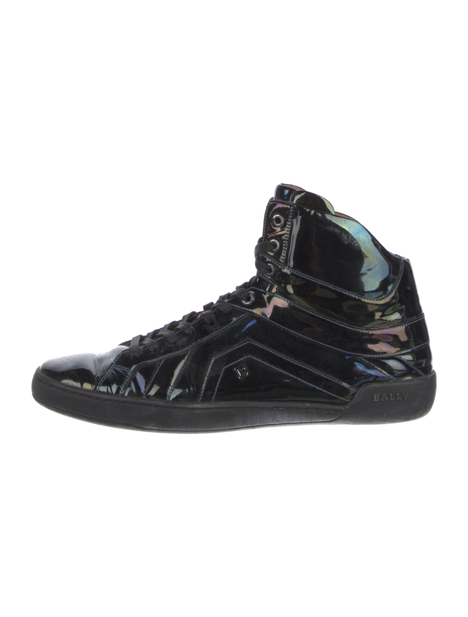 Bally Patent Leather Sneakers