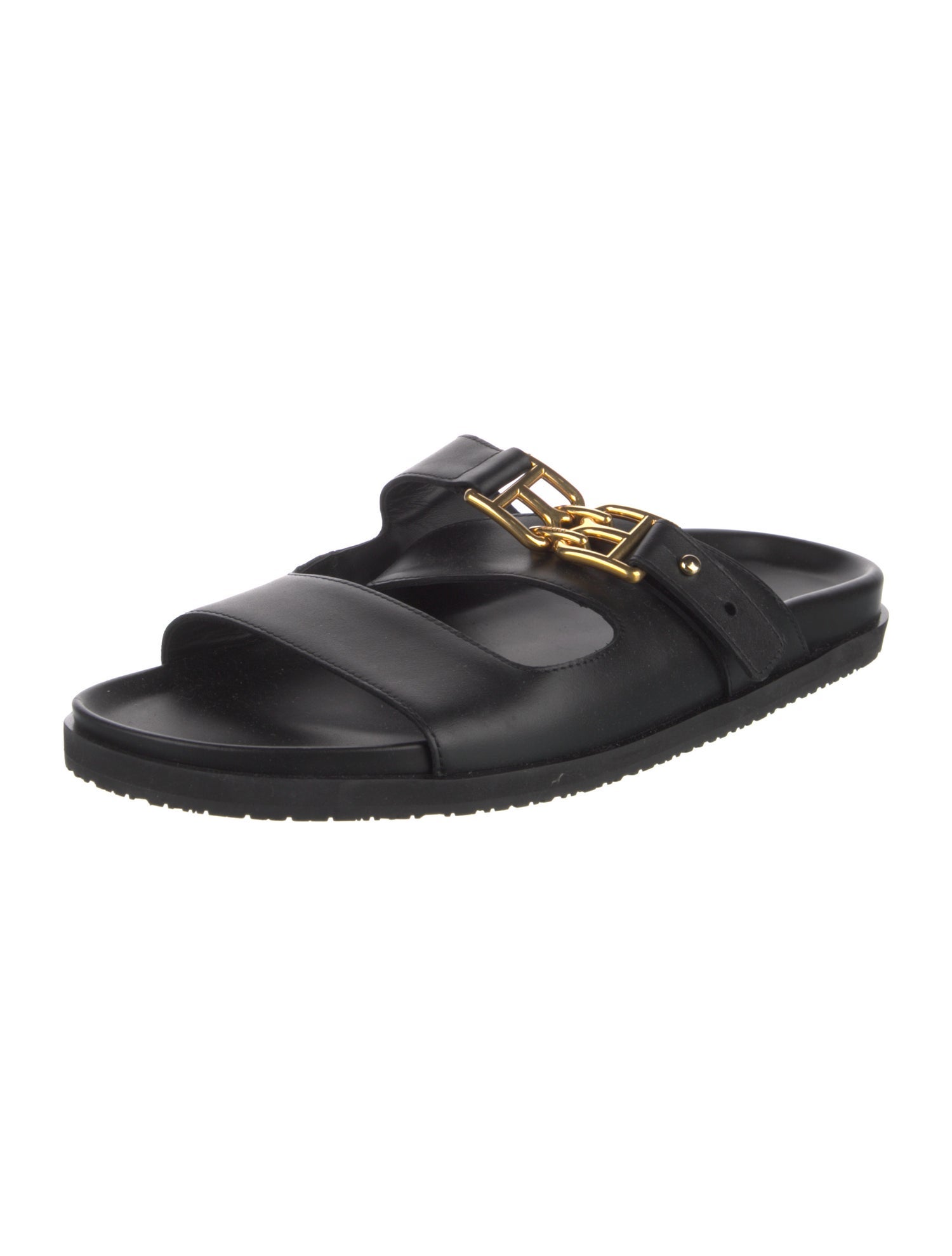 Bally Leather Slides
