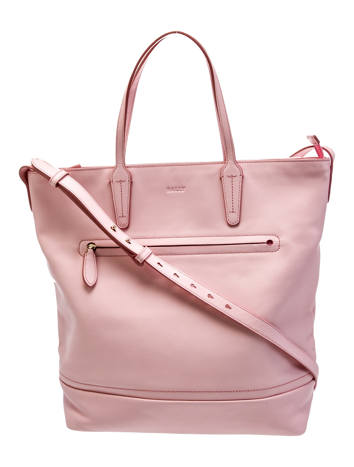 Bally Leather Bucket Bag