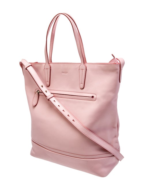 Bally Leather Bucket Bag