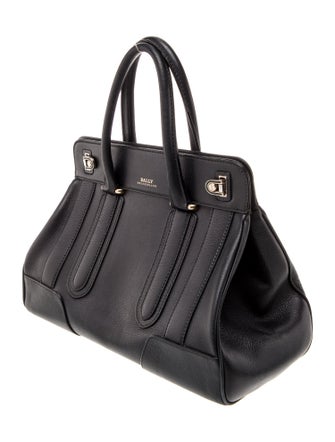 Bally Leather Top Handle Bag