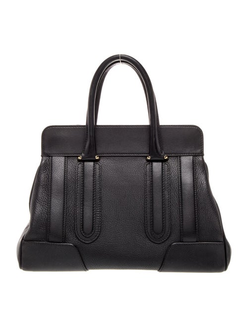 Bally Leather Top Handle Bag