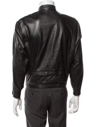 Bally Striped Bomber Jacket