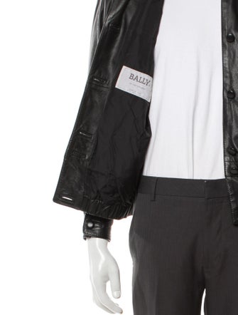 Bally Striped Bomber Jacket