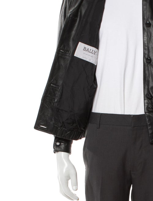 Bally Striped Bomber Jacket