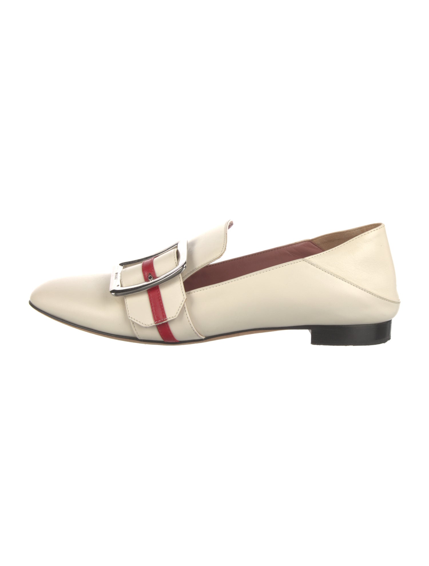 Bally Leather Printed Loafers