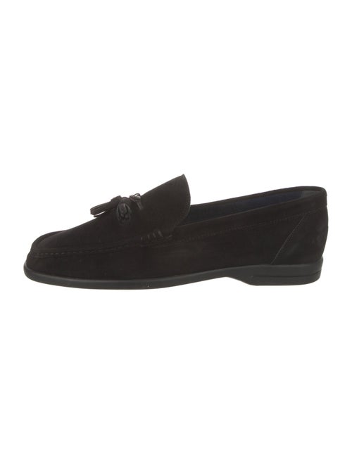 Bally Suede Dress Loafers