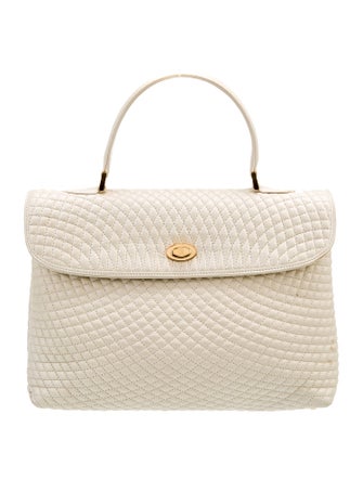 Bally Leather Top Handle Bag