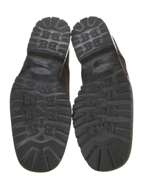 Bally Suede Monk Straps