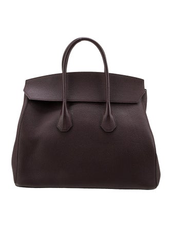 Bally Leather Top Handle Bag