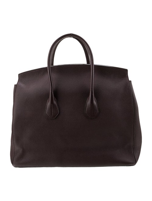 Bally Leather Top Handle Bag