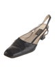 Bally Leather Slingback Pumps