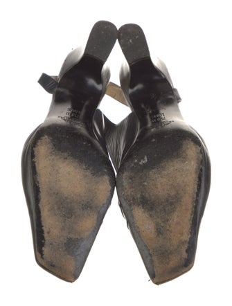 Bally Leather Slingback Pumps