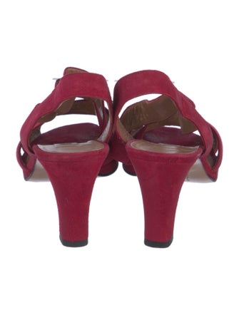 Bally Suede Slingback Sandals