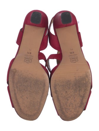 Bally Suede Slingback Sandals
