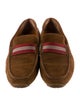 Bally Suede Grosgrain Trim Drivers